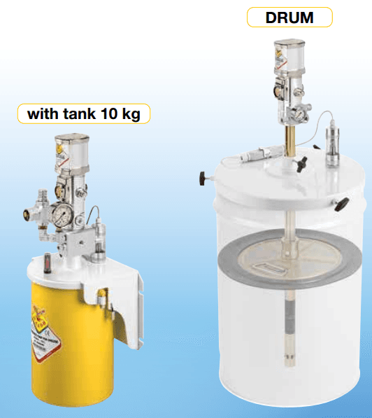 Pneumatische Zentralschmiereinheit RAASM C30F – Produktabbild aus Herstellerkatalog.